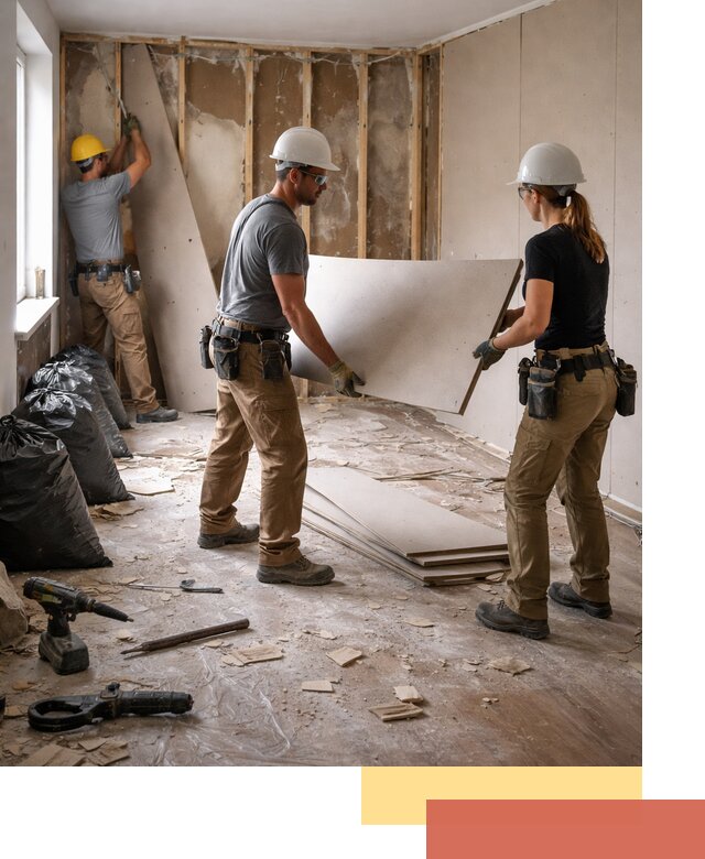 Демонтаж стеновых панелей в чусовом быстро и аккуратно