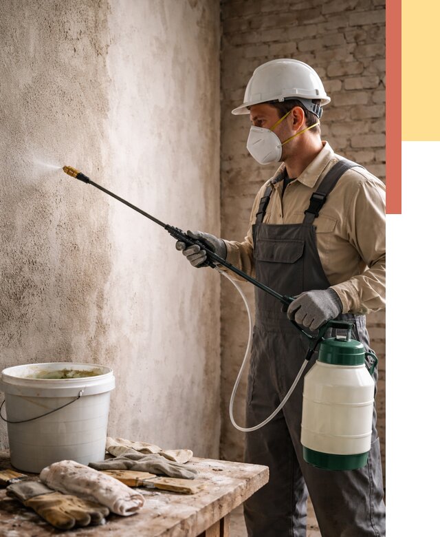 Антисептическая обработка стен в чусовом от 1254 руб. — быстро и недорого | ОТДЕЛОЧНИК-Чсв