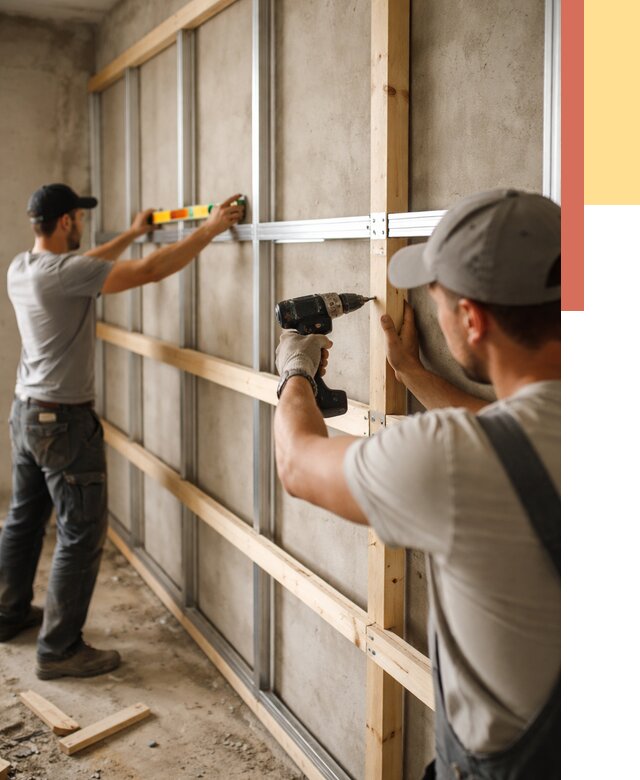 Устройство обрешетки под панели в чусовом от 2194 руб. — монтаж под ключ | ОТДЕЛОЧНИК-Чсв