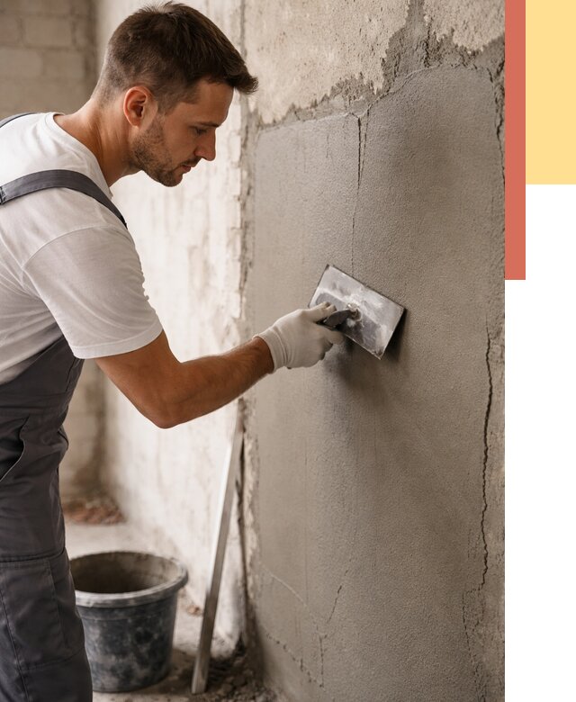 Штукатурка стен под плитку в чусовом от 4388 руб./м2 — выравнивание под плитку | ОТДЕЛОЧНИК-Чсв