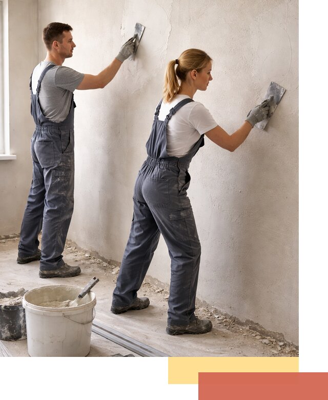 Штукатурка стен под обои в чусовом профессионально и быстро