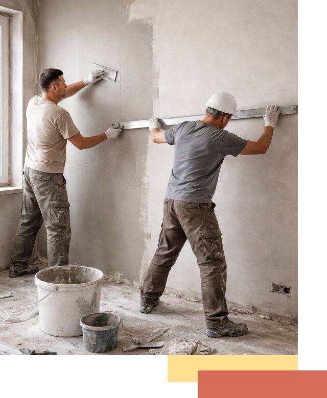 Штукатурка стен под покраску в чусовом качественно и быстро