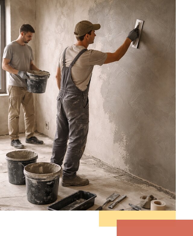 Нанесение микроцемента на стены в чусовом качественно и быстро