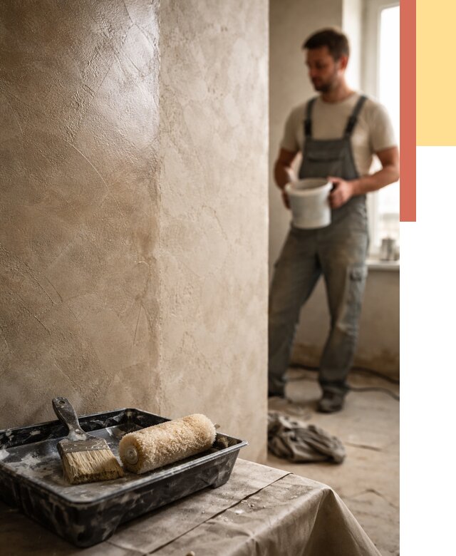 Нанесение воска на штукатурку в чусовом от 3657 руб. | Услуги ОТДЕЛОЧНИК-Чсв