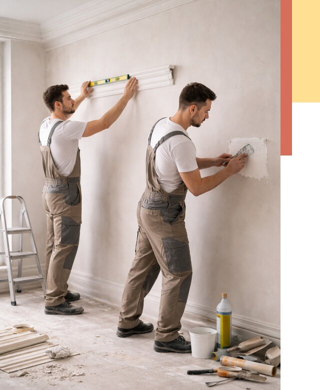 Монтаж лепнины на стены в чусовом от 4702 руб. — недорого, быстро | ОТДЕЛОЧНИК-Чсв