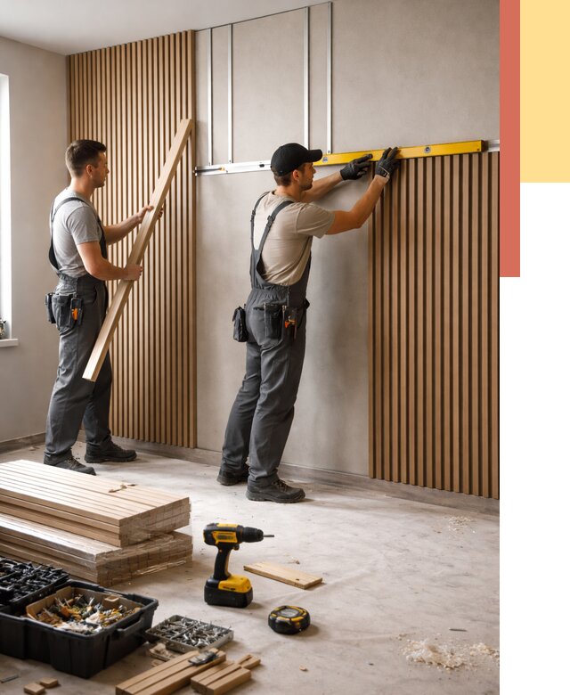 Монтаж реечных панелей на стены в чусовом от 1254 руб. — быстро и недорого | ОТДЕЛОЧНИК-Чсв