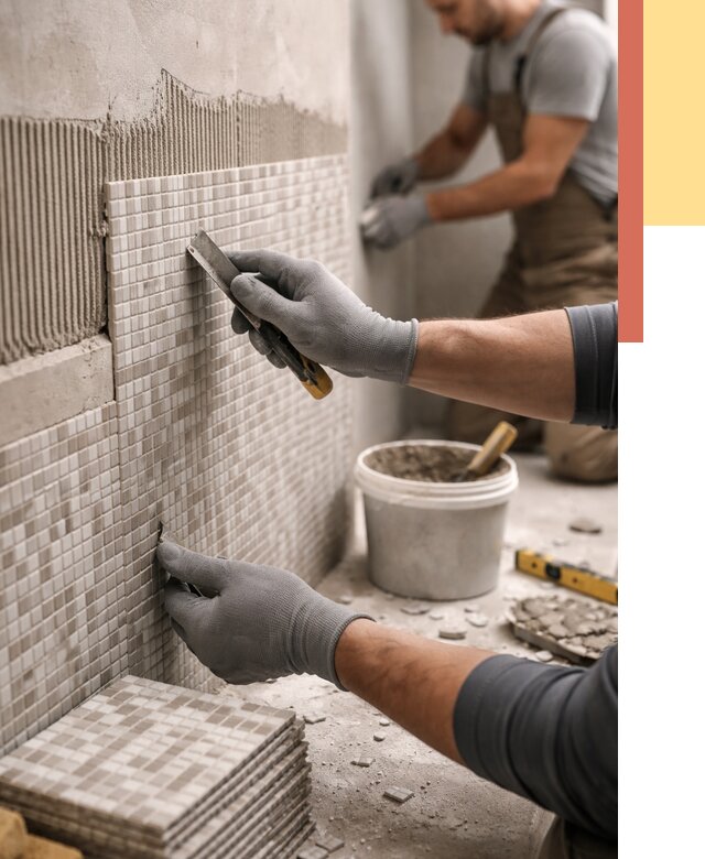 Облицовка стен мозаикой в чусовом от 3343 руб/м2 — укладка мозаики на стены | ОТДЕЛОЧНИК-Чсв