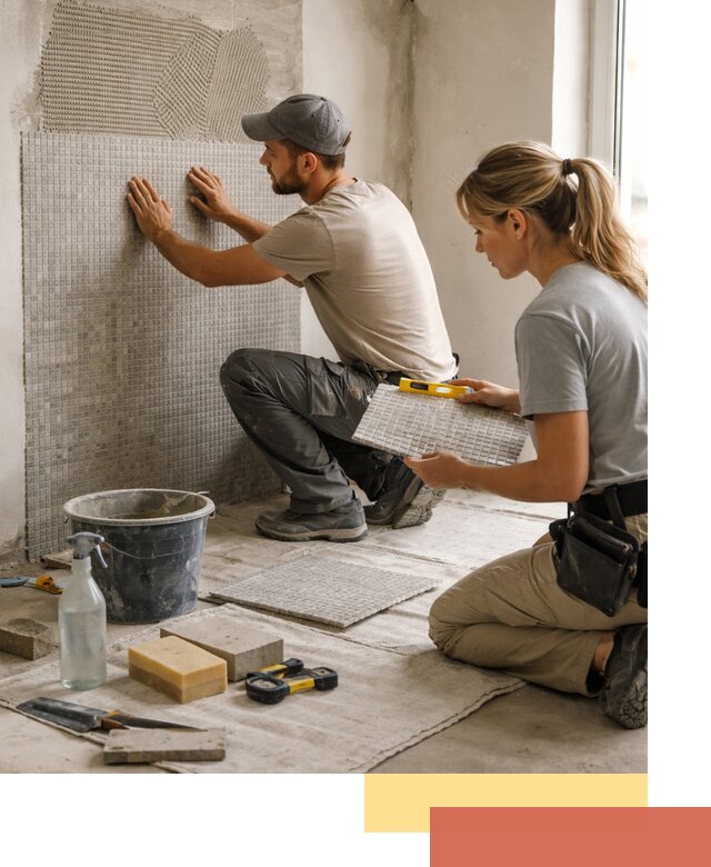 Облицовка стен мозаикой в чусовом качественно и быстро