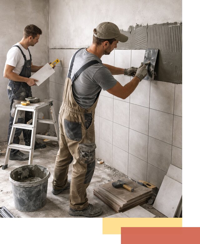 Укладка плитки на стены в чусовом профессионально и надежно