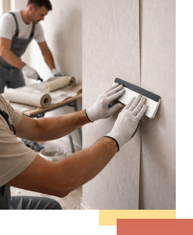 Поклейка обоев под покраску в чусовом профессионально и быстро