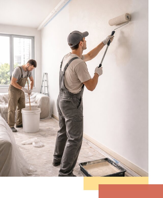 Покраска стен в офисе в чусовом — быстрый и качественный ремонт