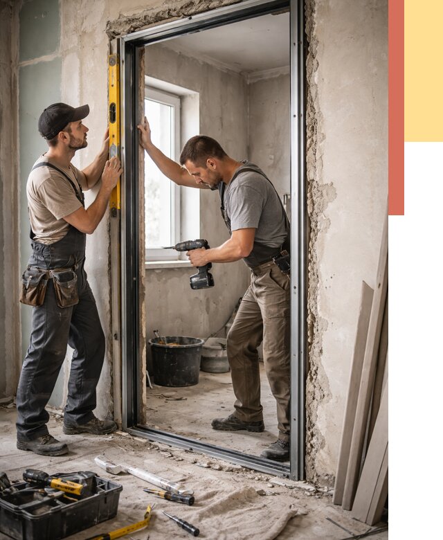 Закладка дверного проема в чусовом от 3657 руб. — быстро и недорого | ОТДЕЛОЧНИК-Чсв