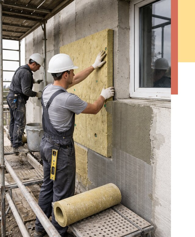 Утепление стен в чусовом от 4493 руб. под ключ — быстро и недорого | ОТДЕЛОЧНИК-Чсв