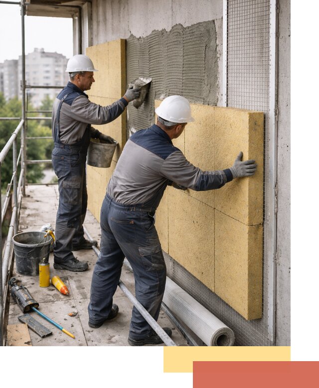 Утепление стен зданий и домов в чусовом качественно и надежно