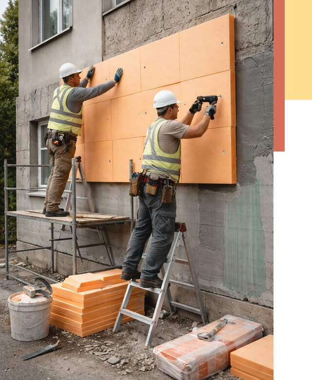 Утепление стен пеноплексом в чусовом от 1933 руб./м2 — быстро и недорого | ОТДЕЛОЧНИК-Чсв