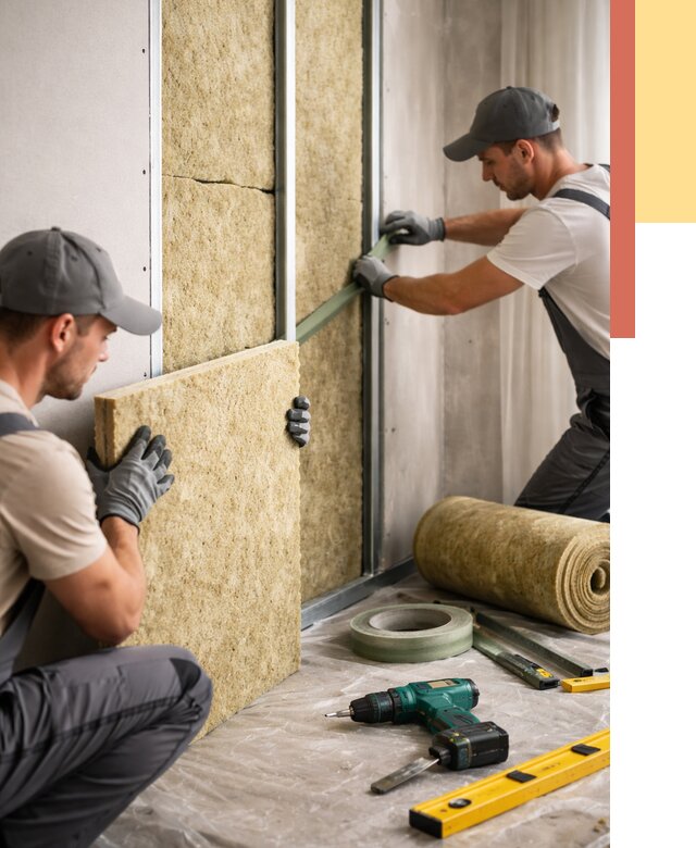 Шумоизоляция стен в чусовом под ключ от 1933 руб. | ОТДЕЛОЧНИК-Чсв