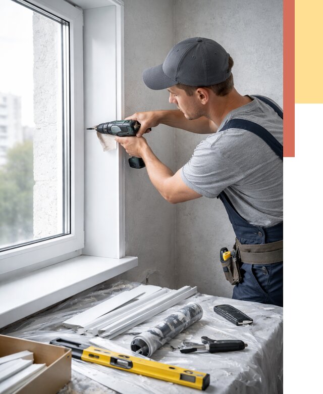 Установка пластиковых откосов в чусовом от 2351 руб. | ОТДЕЛОЧНИК-Чсв монтаж, быстро и недорого