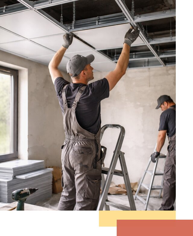 Монтаж кассетного потолка в чусовом качественно и быстро