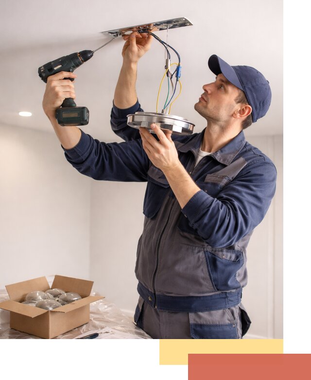 Установка люстры в натяжной потолок в чусовом