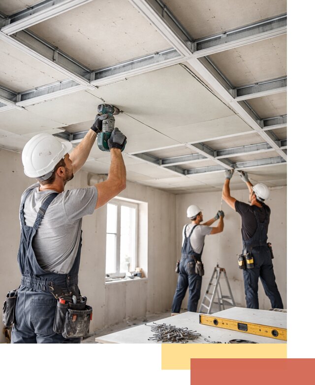 Кессонный потолок из гипсокартона под ключ в чусовом