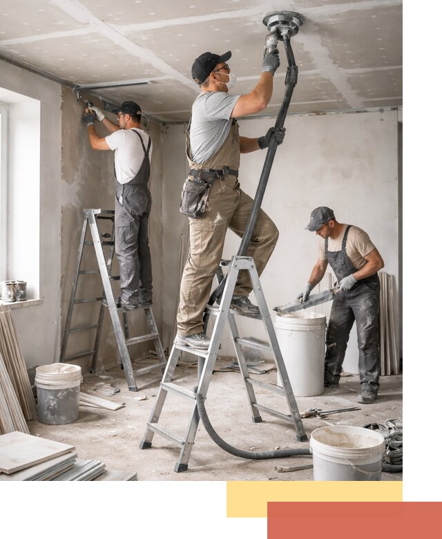 Ремонт потолка из гипсокартона в чусовом: быстрый и качественный монтаж