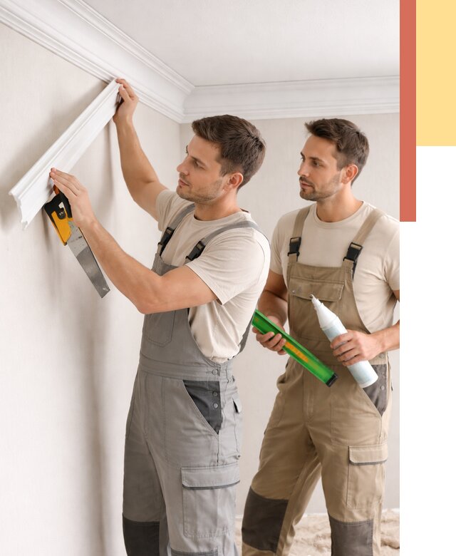 Монтаж потолочного плинтуса в чусовом от 2403 руб. — быстро и недорого | ОТДЕЛОЧНИК-Чсв