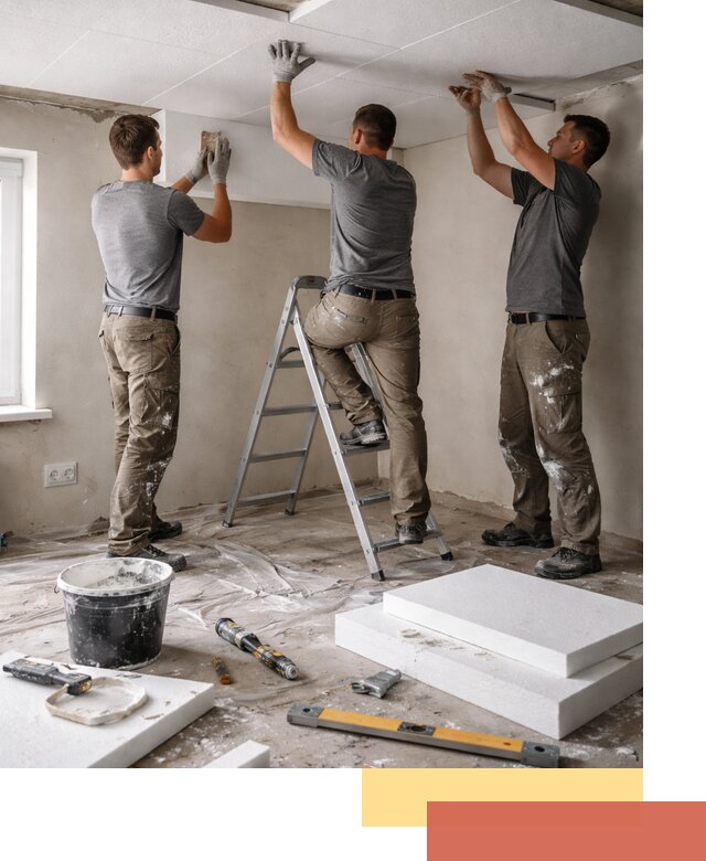 Утепление потолка пенопластом в чусовом быстро и качественно