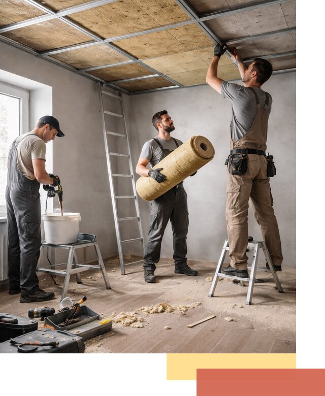 Шумоизоляция потолка в чусовом: профессиональный монтаж и отделка